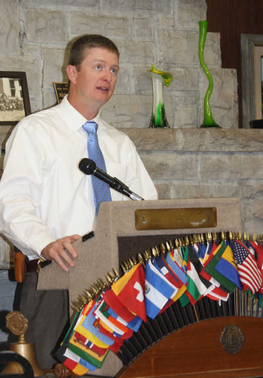 Local News: Law enforcement officer speaks to Lions (6/9/13 ...